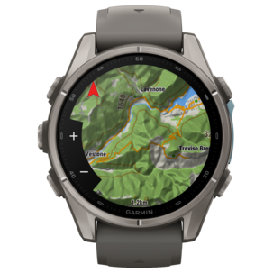 Garmin fēnix 9 äventyrsklocka, stengrå titan