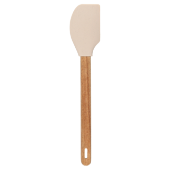 Slikkepott i tre og silikon, 30,5 cm