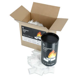 Braständare, storpack tändpåsar, 500-pack