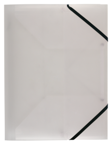 Gummibandsmapp A4 i PP-plast