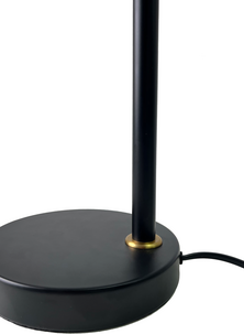 Elton bordlampe, vinklingsbar, svart, 52,5 cm – Northlight