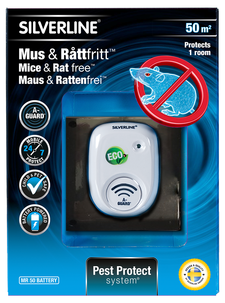 Silverline Mus & Råttfritt MR50 musskrämma batteri