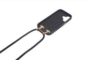 Anmiki Crossbody Phone Case iPhone 16 mobilskal med axelrem