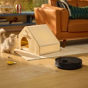 Roborock Q10 VF+ robotdammsugare med mopp och station
