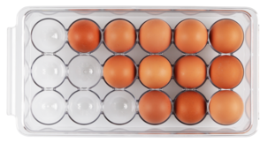 Eggholder til kjøleskap, 18 egg