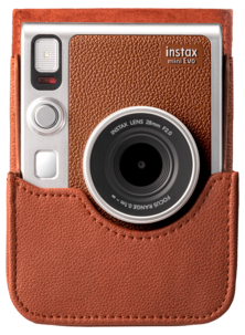 Instax Mini Evo Case kamerafodral konstläder, brun
