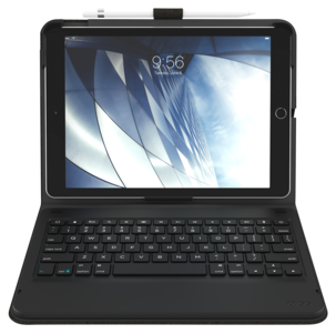 Zagg Messenger Folio fodral med tangentbord för iPad 10.2 