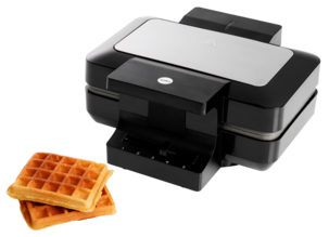 Wilfa BW-1000B belgiskt våffeljärn, dubbelt