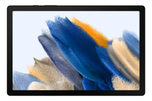 Samsung Galaxy Tab A8 med Wi-Fi, 32 GB og skjerm på 10,5 tommer i grått