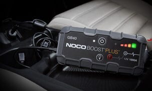 Noco GB40 booster starthjälp med USB och LED, 12 V