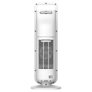 Keramisk värmefläkt, portabel med fjärrkontroll, vit, 2000 W