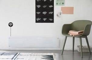 Mill AV1000L WiFi, varmeovn med glassfront 1000 W 230 V