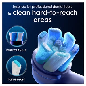 Oral-B iO Ultimate clean borsthuvud, vit