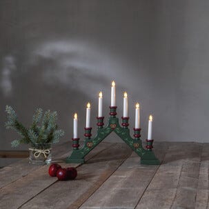 Star Trading Sara adventsljusstake allmoge, 38 cm
