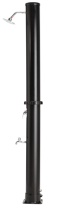 Soloppvarmet utedusj med fotdusj, 35 liter