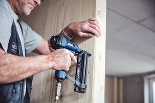 Rapid Nr 8 dyckert för spikpistol, galvaniserad spik