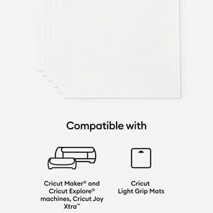 Cricut Printable Sticker Paper Tarrapaperi A4, valkoinen, 8 arkkia