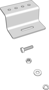 Solcellepanel med tilbehør, 120 W