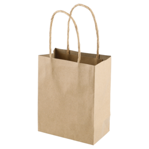 Presentpåse kraftpapper 3 färger 6-pack