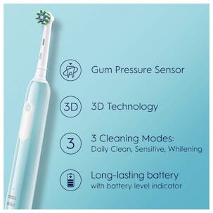 Oral-B Pro Series 1 elektrisk tannbørste, 2-pakning