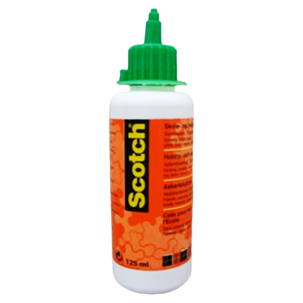 Scotch skol- och hobbylim, transparent, 125 ml