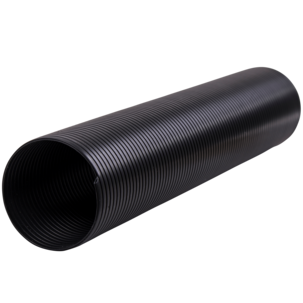 Flexit Joustava putki, musta, 75 x 650 mm