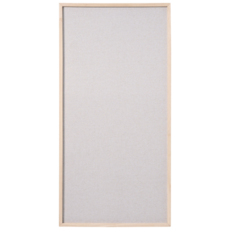 Naga anslagstavla kork linne 50x100 cm