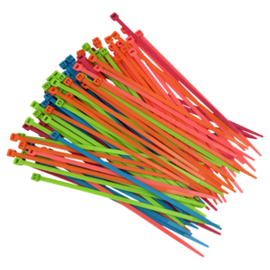 Nippuside, pituus 150 mm, 5 eri väriä, 100 kpl