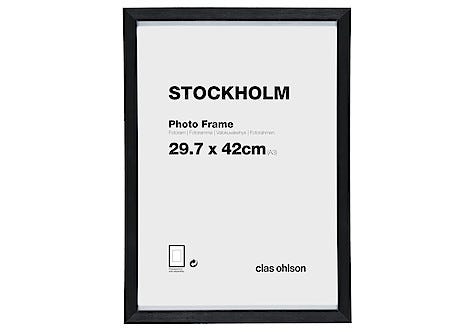 Fotoram Stockholm, svart