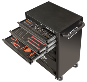 Verktygsskåp Bahco 215 delar