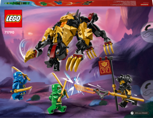 LEGO Ninjago Kejserlig Drakjägarbest 71790, från 6 år