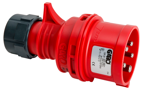 Støpsel faseveksler CEE, 16 A, IP44, Garo