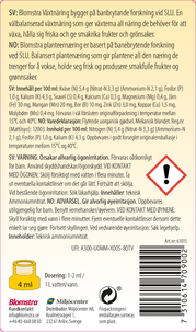 Blomstra flytende plantegjødsel, 750 ml