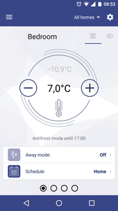 Adax Clea H 06 WT element med WiFi 400 V, 600 W
