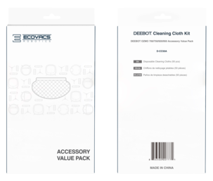 Puhdistusliina Ecovacs D-CC50A, 50 kpl