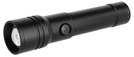 Oppladbar lommelykt LED, 250 lumen, IP44, Asaklitt