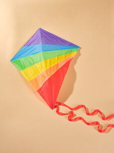 Drage for barn, med line og håndtak, fra 6 år