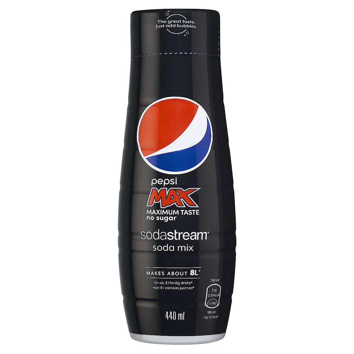 SodaStream Pepsi Max, smakkoncentrat 440 ml