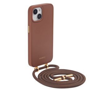 Anmiki Crossbody Phone Case iPhone 15 mobilskal med axelrem