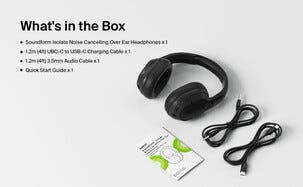 Belkin SoundForm Isolate trådlösa hörlurar over ear