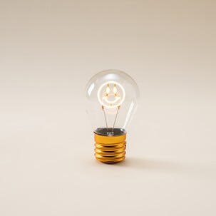 Oppladbar bordlampe med lysende motiv, Northlight, 11 cm
