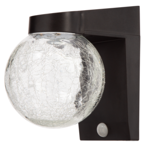 Aurinkokennolla toimiva seinävalaisin, jossa liiketunnistin Northlight