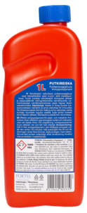 Putkireiska Viemärinavaaja, 1 litra