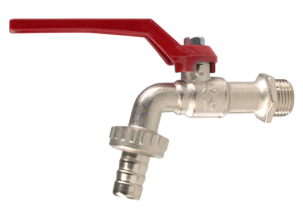 Tappekran med kuleventil