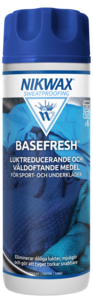 Nikwax Basefresh luktreduksjon for syntetiske stoffer og ull, 300 ml