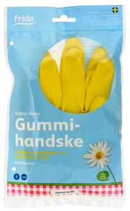 Gummihandskar Frida, 1 par