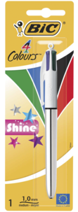 Bic 4 colours Shine kulepenn