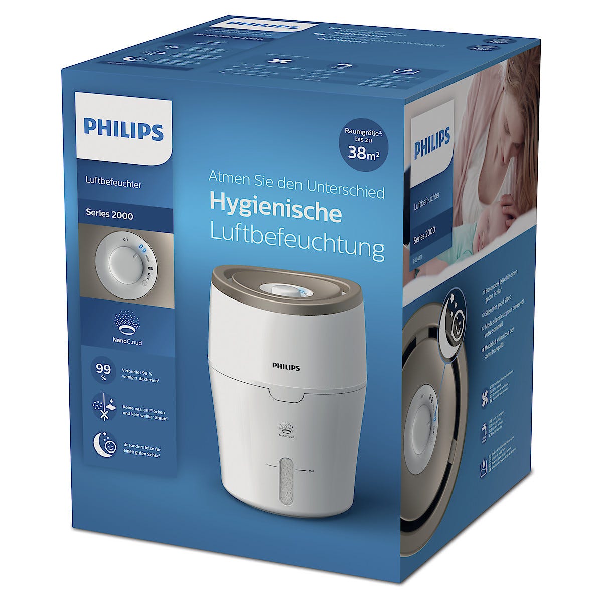Philips HU4811/10 luftfukter | Clas Ohlson