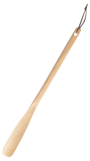 Långt skohorn i trä, 50 cm