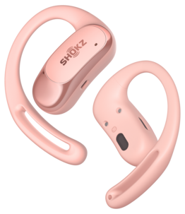 Shokz OpenFit Air open-ear-ørepropper med KI-styrt støydemping